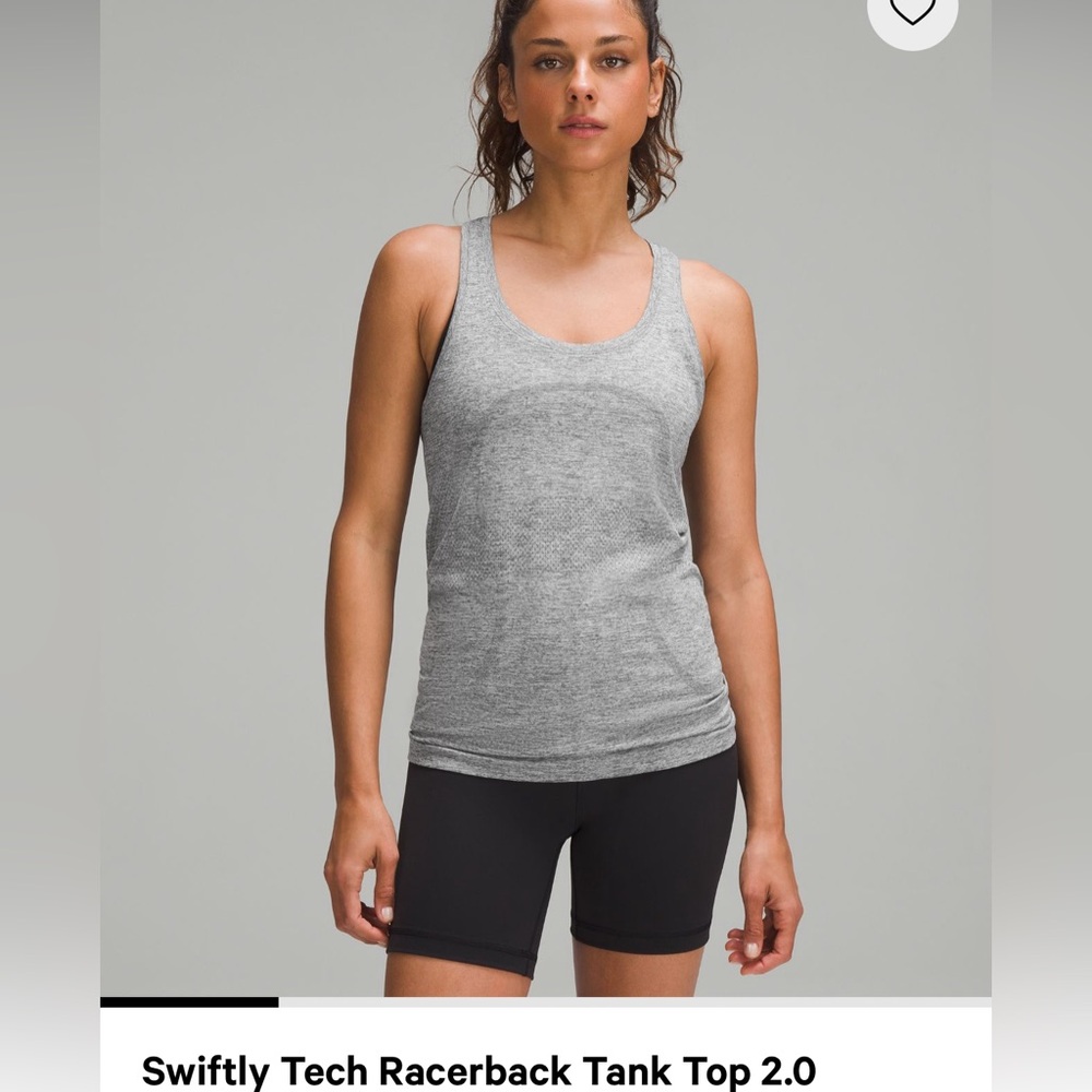 Swiftly tech racerback tank top